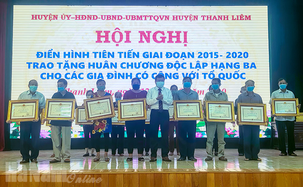 Thanh Liêm tổng kết phong trào thi đua yêu nước giai đoạn 2015- 2020