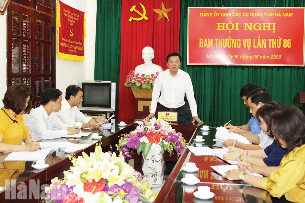 Thực hiện Chỉ thị 05 ở Đảng bộ Khối các cơ quan tỉnh