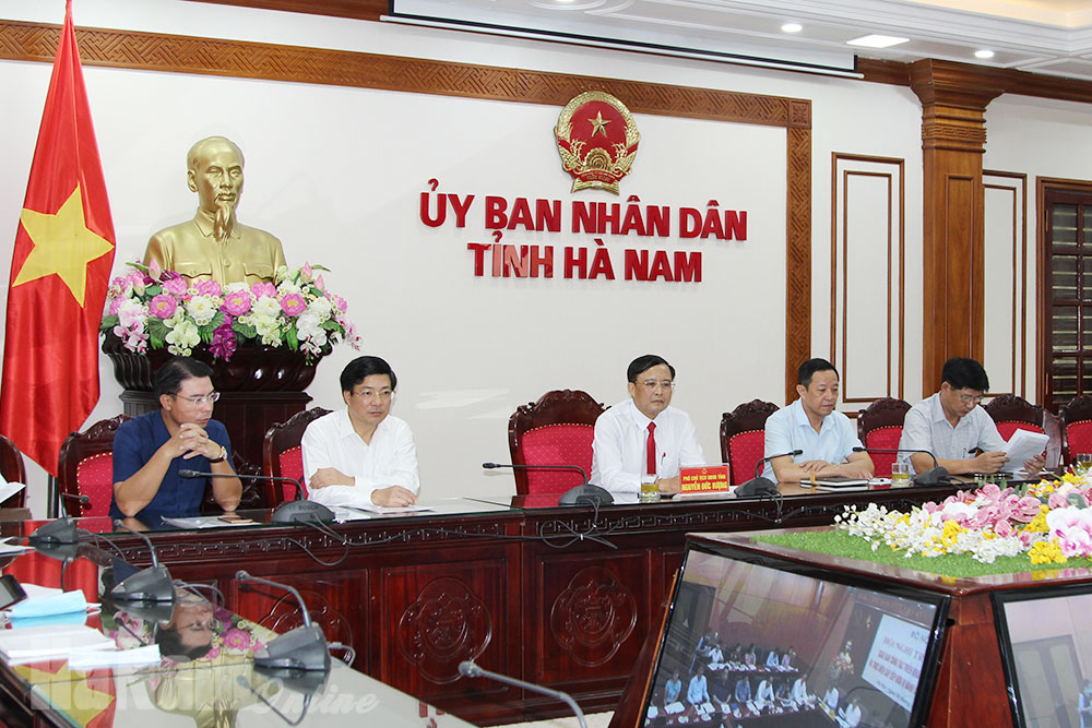 Giao ban công tác triển khai thực hiện Dự án 513 và sắp xếp đơn vị hành chính cấp huyện, cấp xã