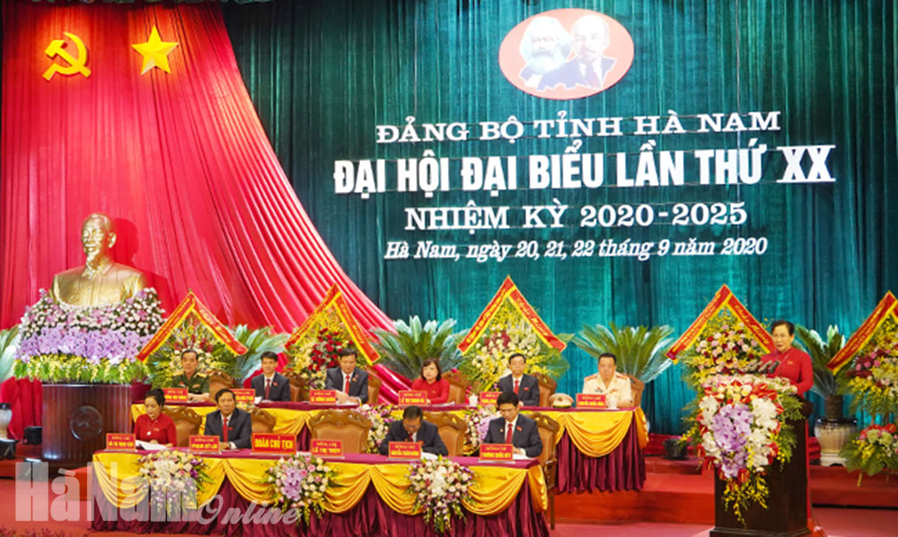 Sáng nay (21/9), khai mạc Đại hội đại biểu Đảng bộ tỉnh lần thứ XX, nhiệm kỳ 2020-2025