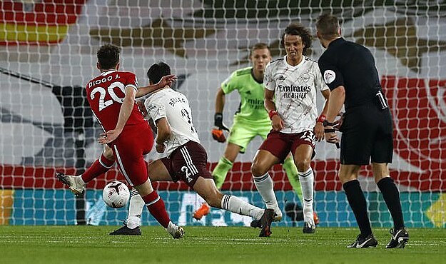 Liverpool thắng ngược Arsenal