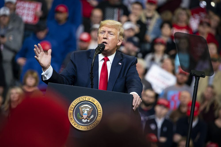 Tin tặc tấn công trang web vận động tranh cử của Tổng thống Trump