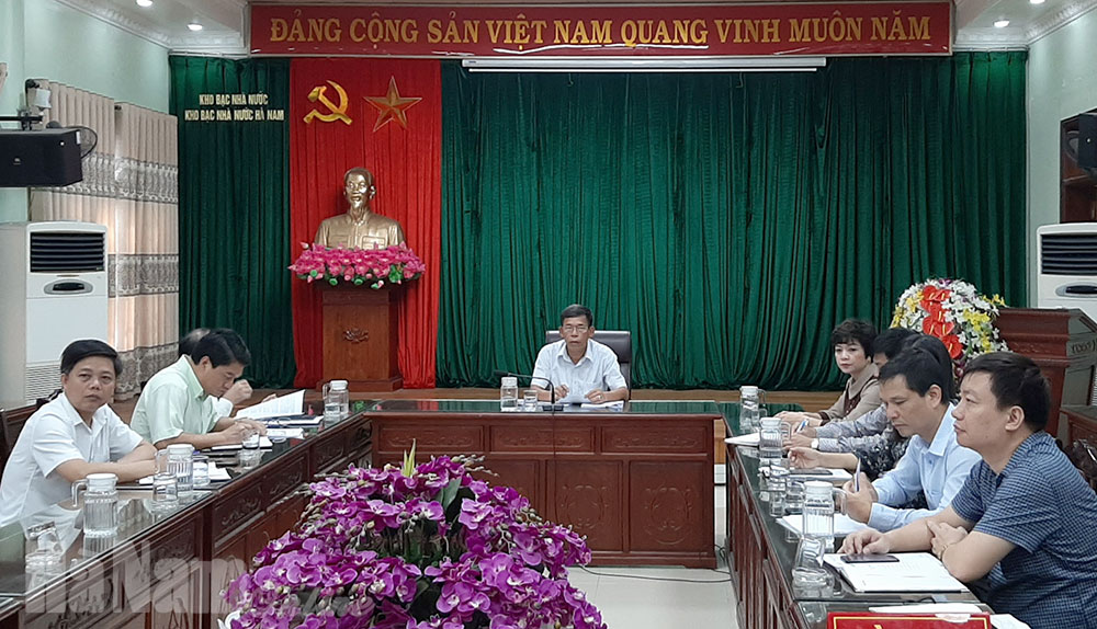 Hội nghị trực tuyến sơ kết và thúc đẩy giải ngân vốn WB