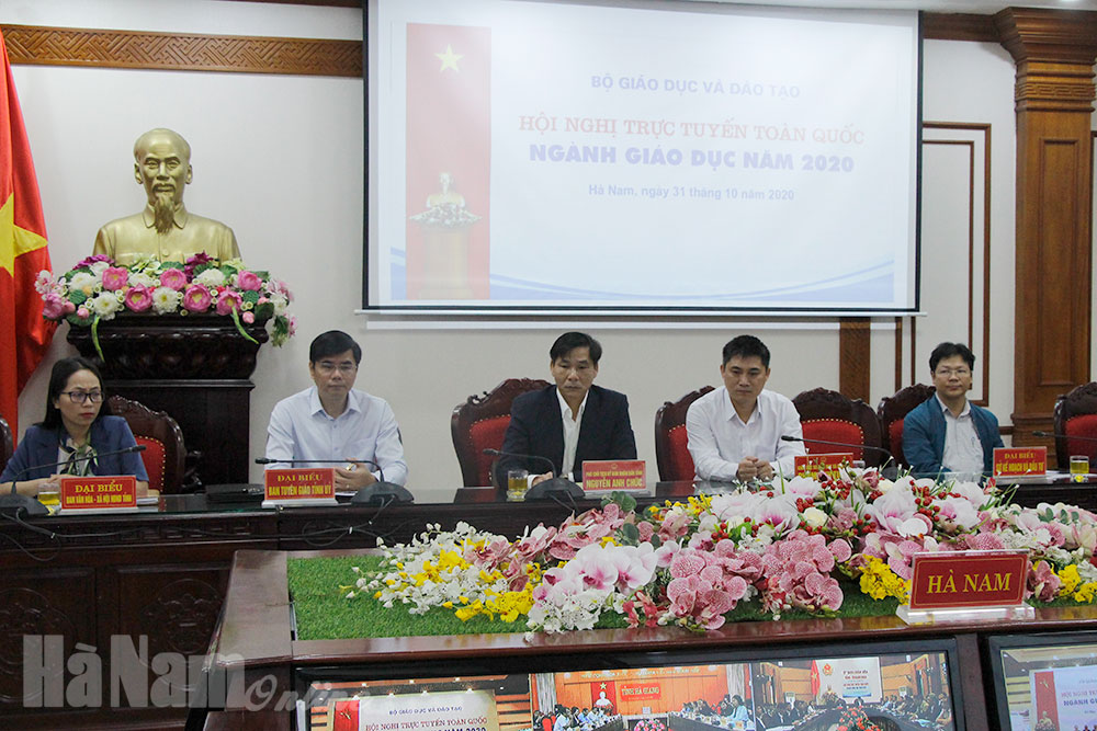 Hội nghị trực tuyến toàn quốc tổng kết năm học 2019- 2020