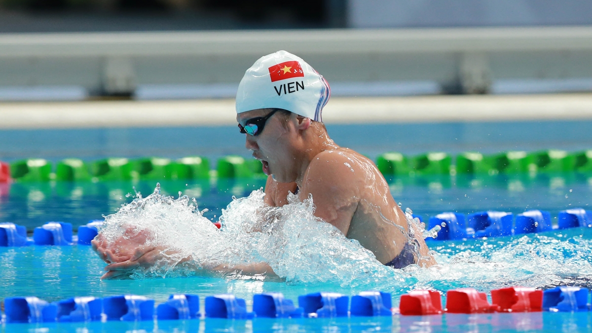 Ánh Viên giành ba HC vàng ở giải VĐQG