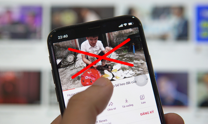 Nhiều video nhảm biến mất khỏi YouTube