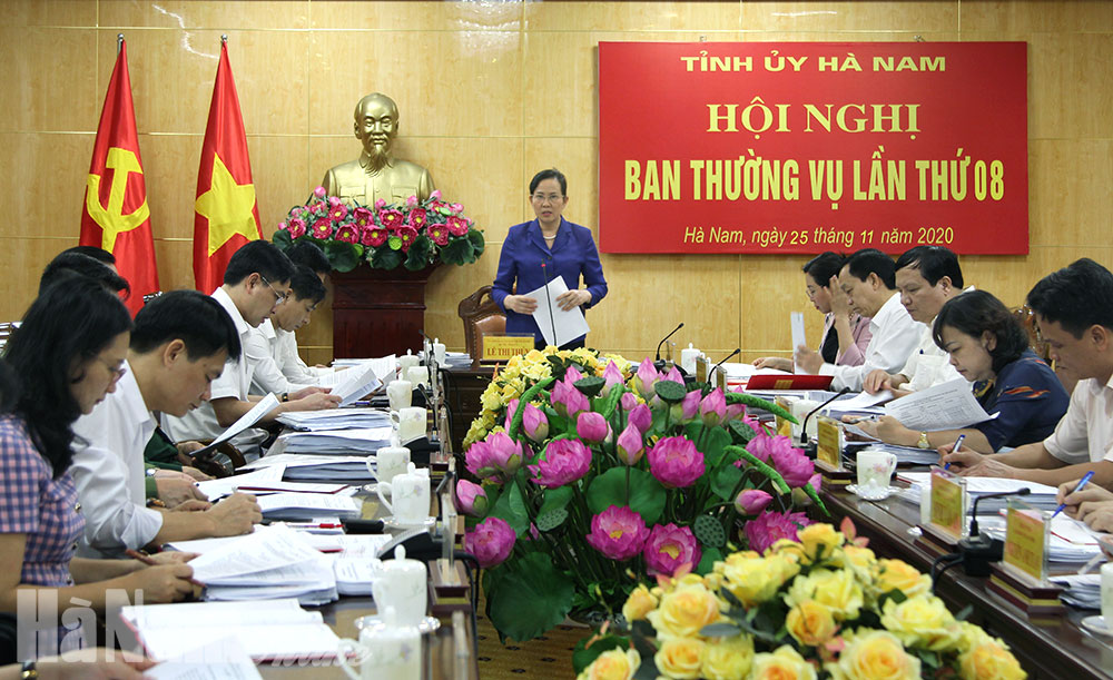 BTV Tỉnh ủy cho ý kiến về nội dung, chương trình kỳ họp HĐND tỉnh cuối năm