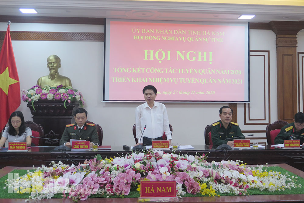 Triển khai công tác tuyển quân năm 2021