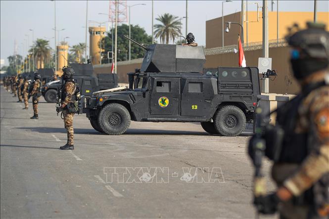 Đại sứ quán Mỹ ở thủ đô Iraq bị tấn công bằng rocket