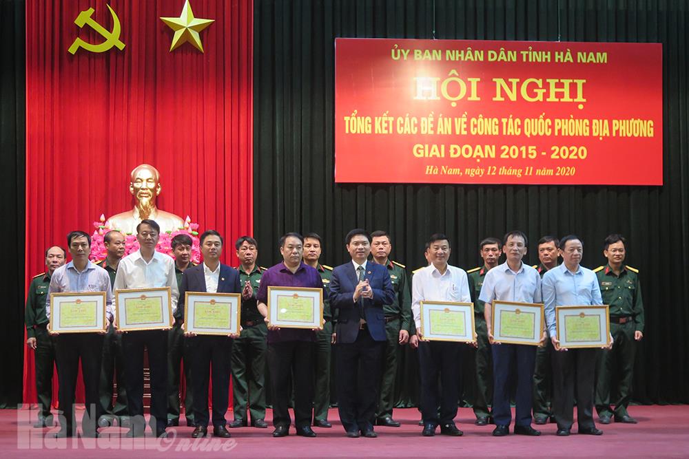 Tổng kết các đề án về công tác quốc phòng địa phương giai đoạn 2015-2020