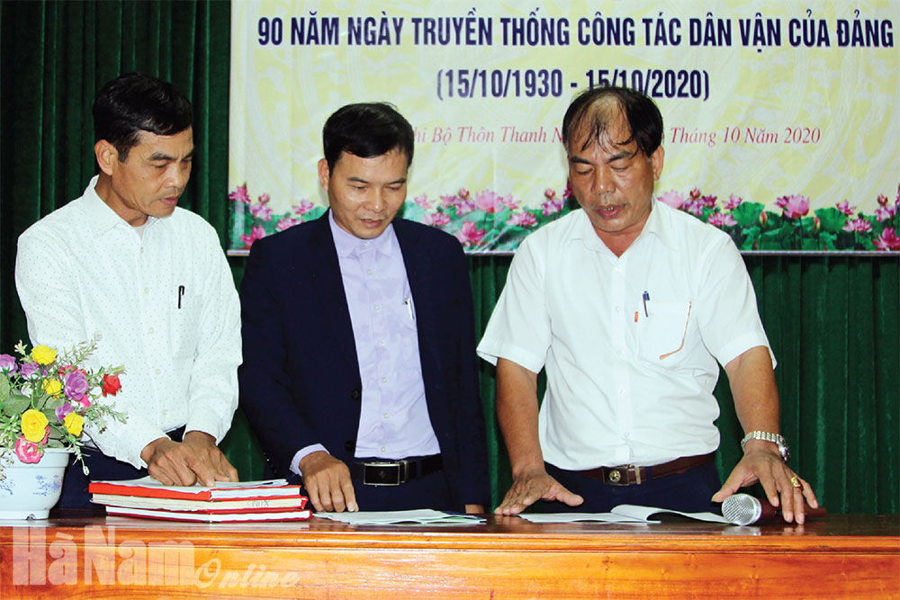 Cụ thể hóa việc thực hiện Chỉ thị 05 ở Đảng bộ xã Thanh Sơn