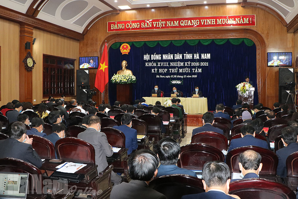 Khai mạc Kỳ họp thứ 18 HĐND tỉnh khóa XVIII