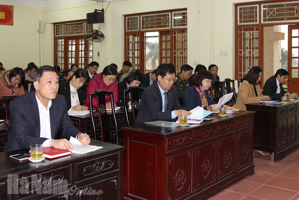 Ban Tuyên giáo Huyện ủy Bình Lục tổng kết công tác tuyên giáo năm 2020