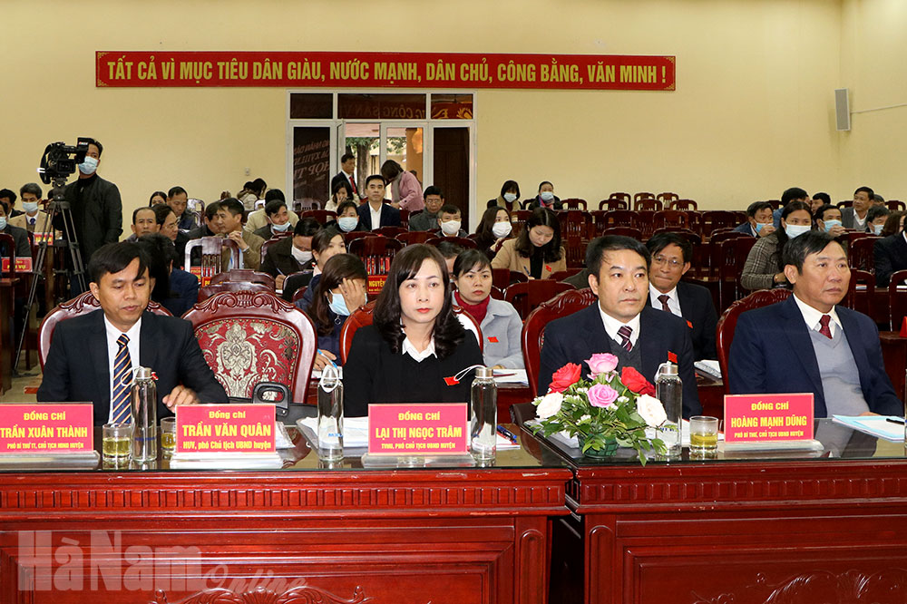 HĐND huyện Thanh Liêm khóa XVIII tổ chức kỳ họp thứ 17