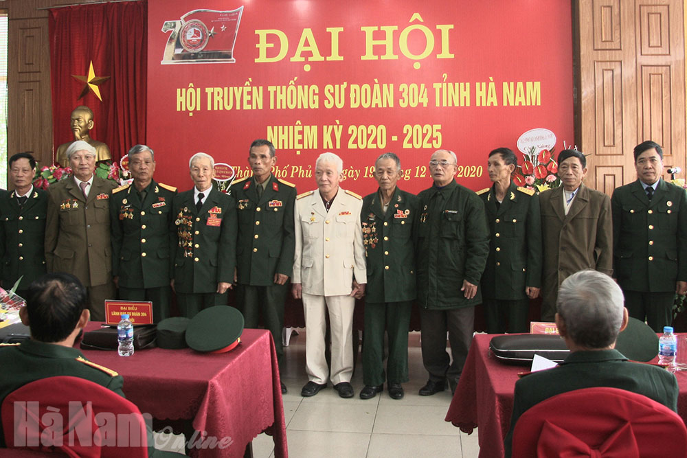 Đại hội Hội Truyền thống Sư đoàn 304 Hà Nam lần thứ II