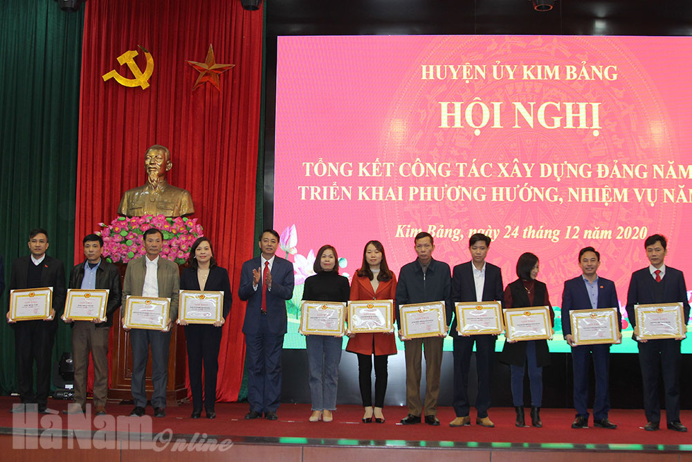 Huyện ủy Kim Bảng triển khai nhiệm vụ công tác năm 2021