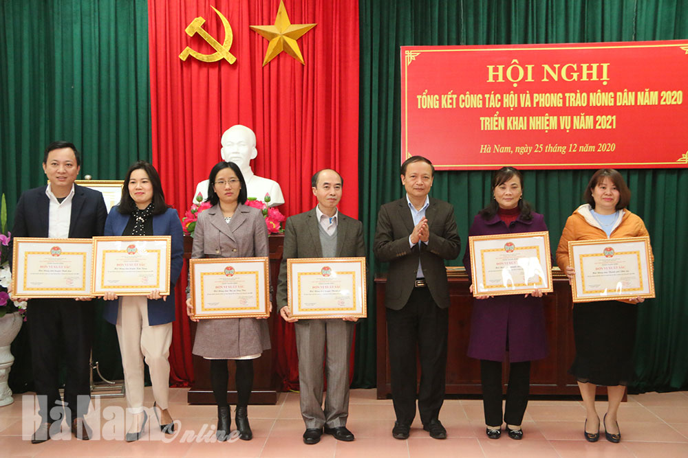 Hội Nông dân tỉnh tổng kết công tác hội và phong trào nông dân năm 2020