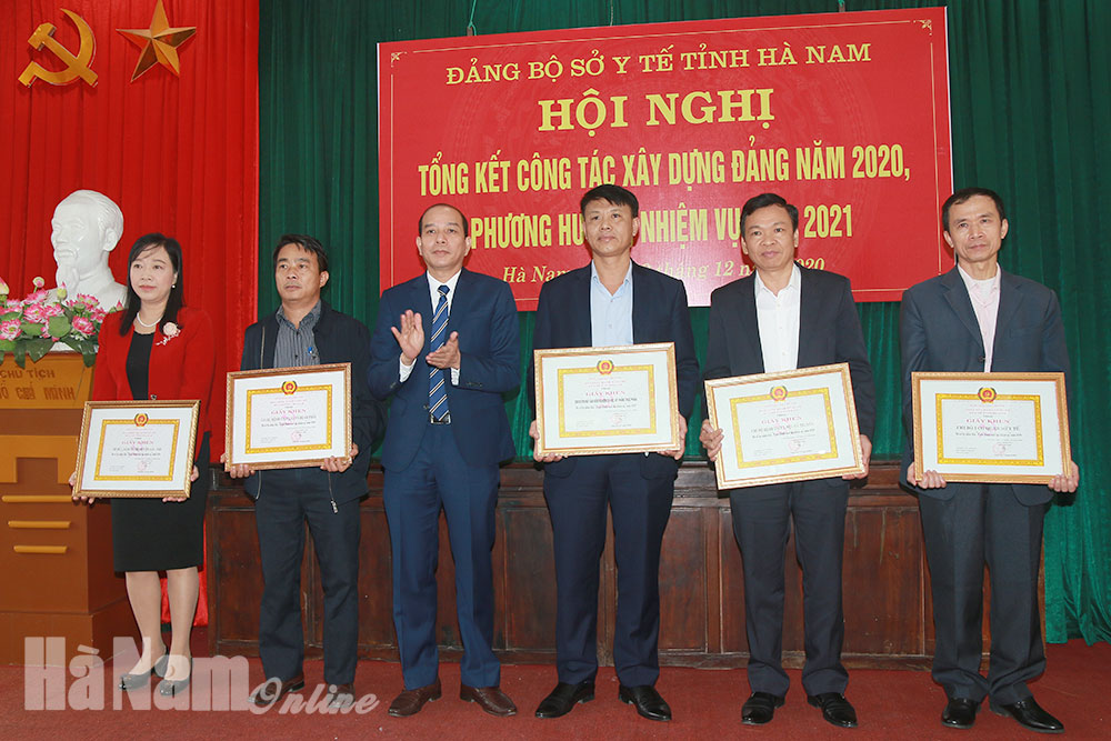 Đảng bộ Sở Y tế triển khai nhiệm vụ năm 2021