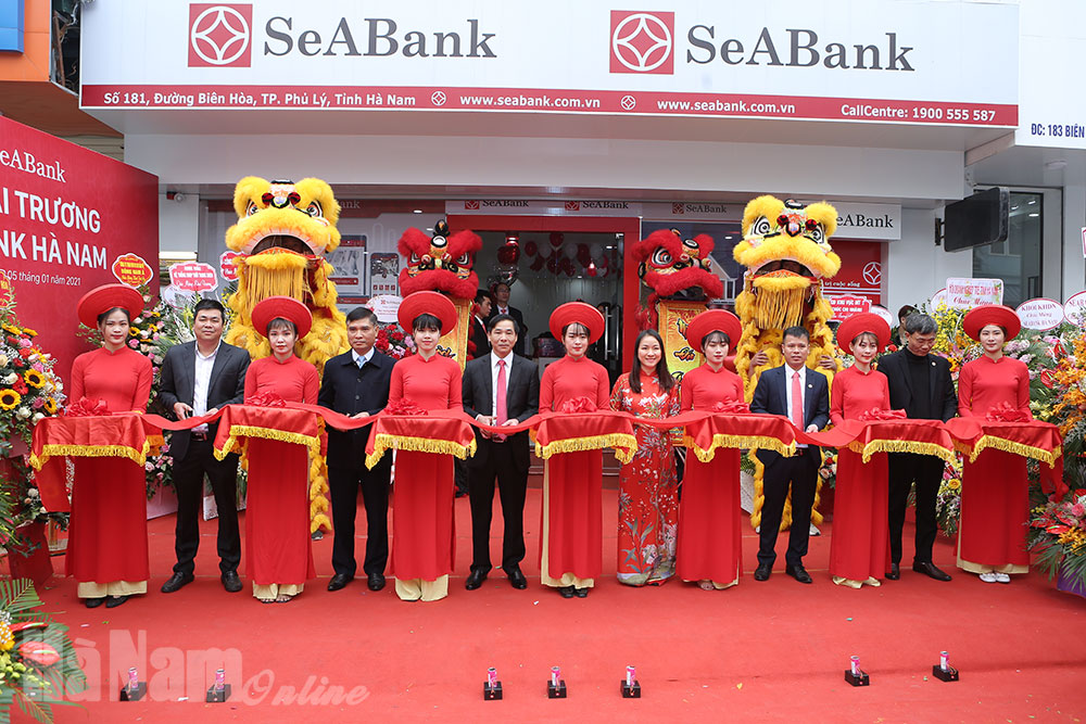 SeABank Chi nhánh Hà Nam khai trương trụ sở mới