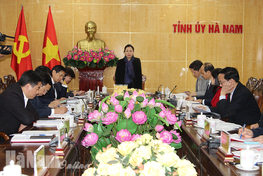 Đánh giá kết quả thực hiện Chỉ thị 06 của Ban Thường vụ Tỉnh ủy