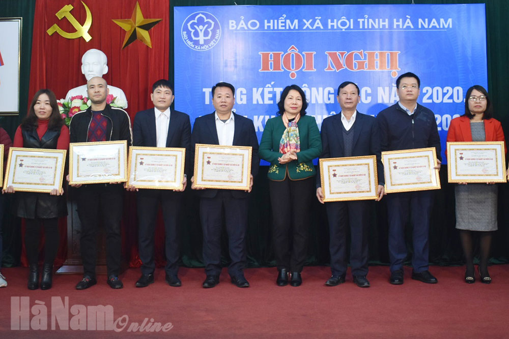 Bảo hiểm xã hội tỉnh tổng kết công tác năm 2020