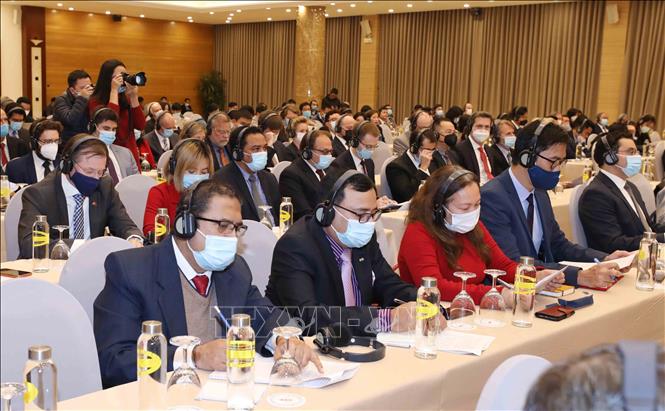 Thông báo về Đại hội XIII của Đảng tới Đoàn Ngoại giao và các tổ chức quốc tế tại Việt Nam