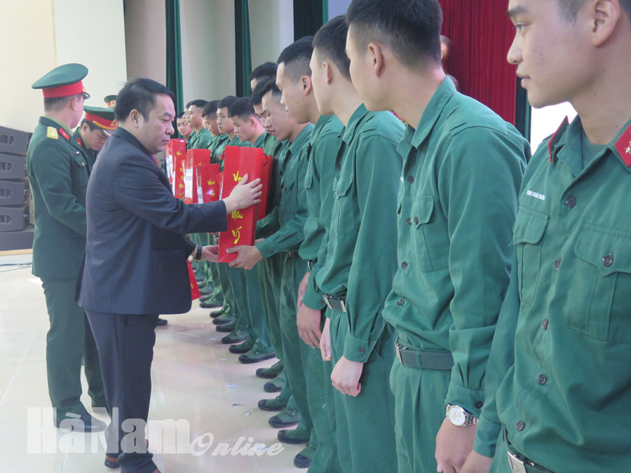 Thanh Liêm đón gần 200 quân nhân xuất ngũ trở về địa phương