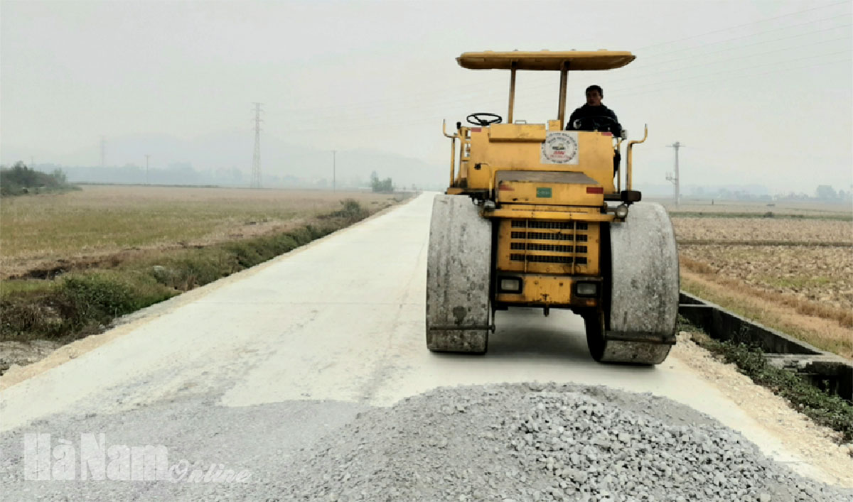 Mở rộng đường giao thông nông thôn đáp ứng yêu cầu phát triển bền vững