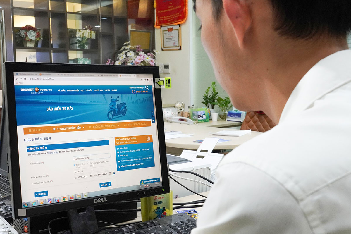 Đơn giản hóa đáng kể hồ sơ bồi thường bảo hiểm xe máy