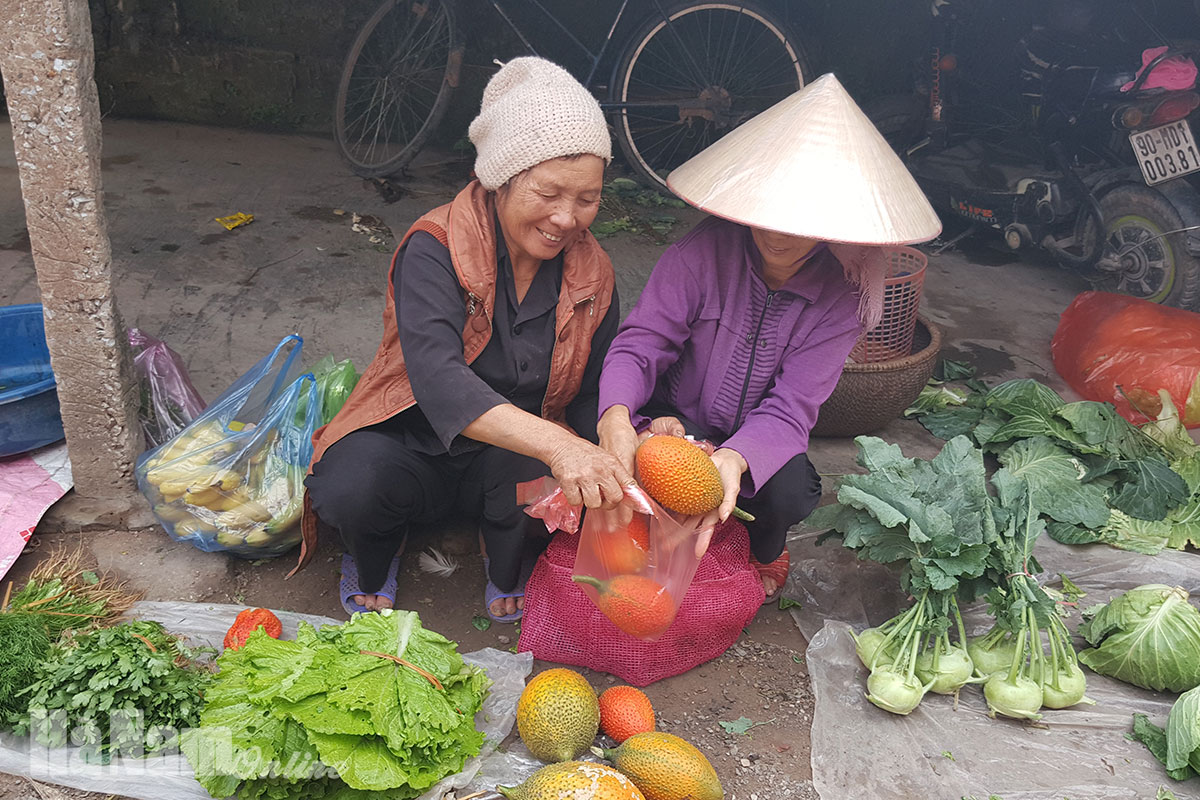 Nhộn nhịp chợ quê ngày giáp Tết
