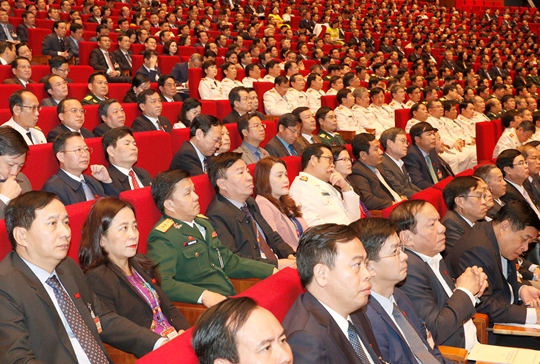 Thông cáo báo chí về ngày làm việc thứ tư của Đại hội XIII của Đảng