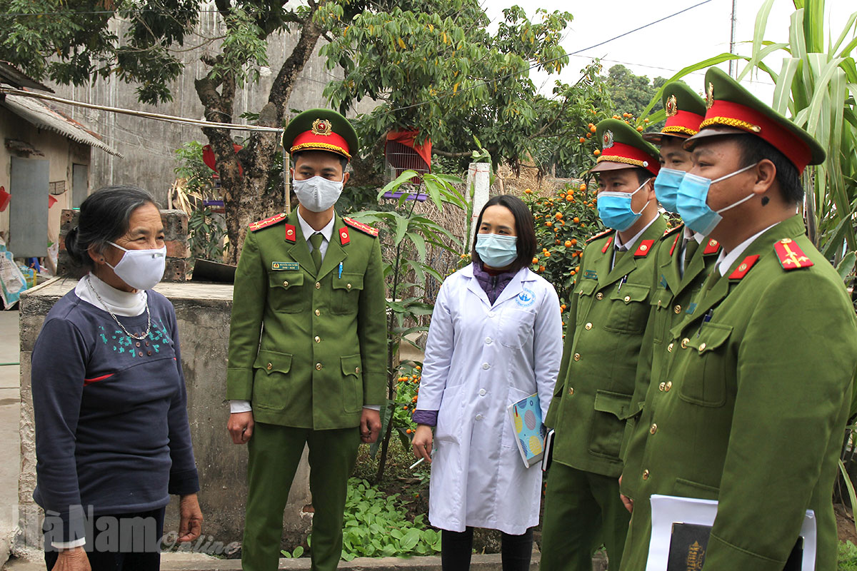 Công an tỉnh đẩy mạnh các biện pháp cấp bách phòng, chống dịch Covid -19