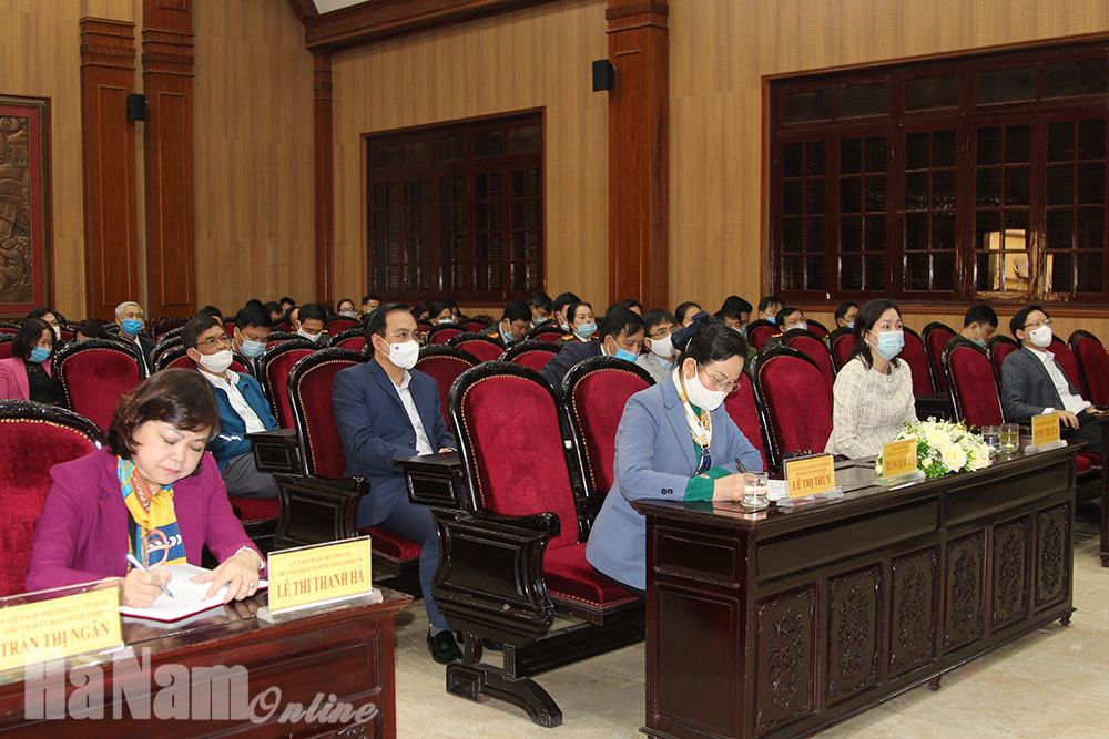 Hội nghị trực tuyến báo cáo viên Trung ương tháng 1/2021