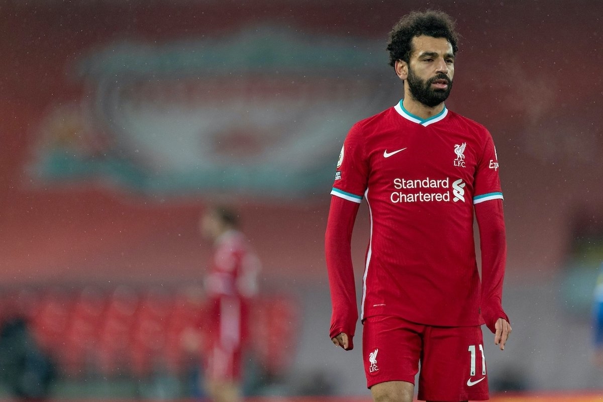 Salah mờ nhạt, Liverpool thua "sốc" Brighton ngay tại Anfield