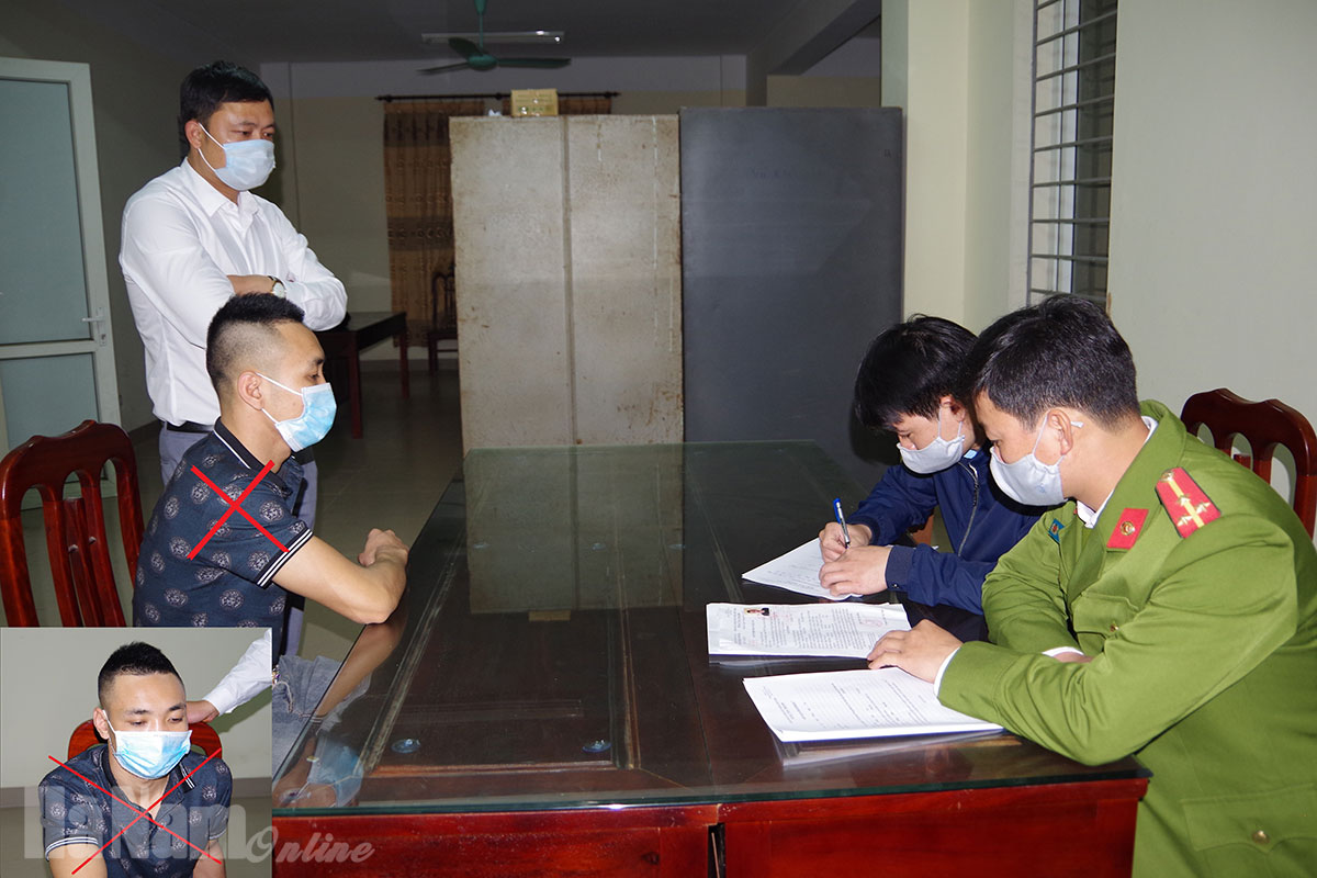 Công an xã ở Lý Nhân bắt đối tượng trốn lệnh truy nã