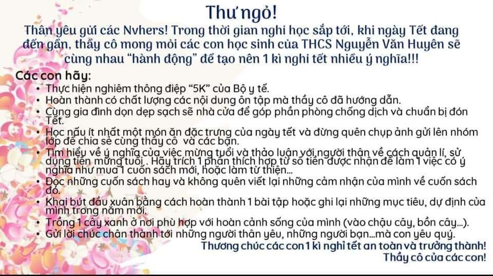 Những bài tập Tết 'kỳ lạ' khiến học sinh thích thú