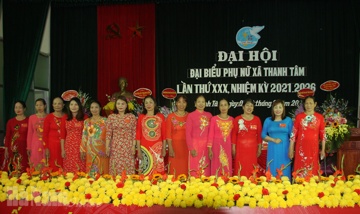 Đại hội đại biểu Hội LHPN xã Thanh Tâm lần thứ XXX, nhiệm kỳ 2021- 2026