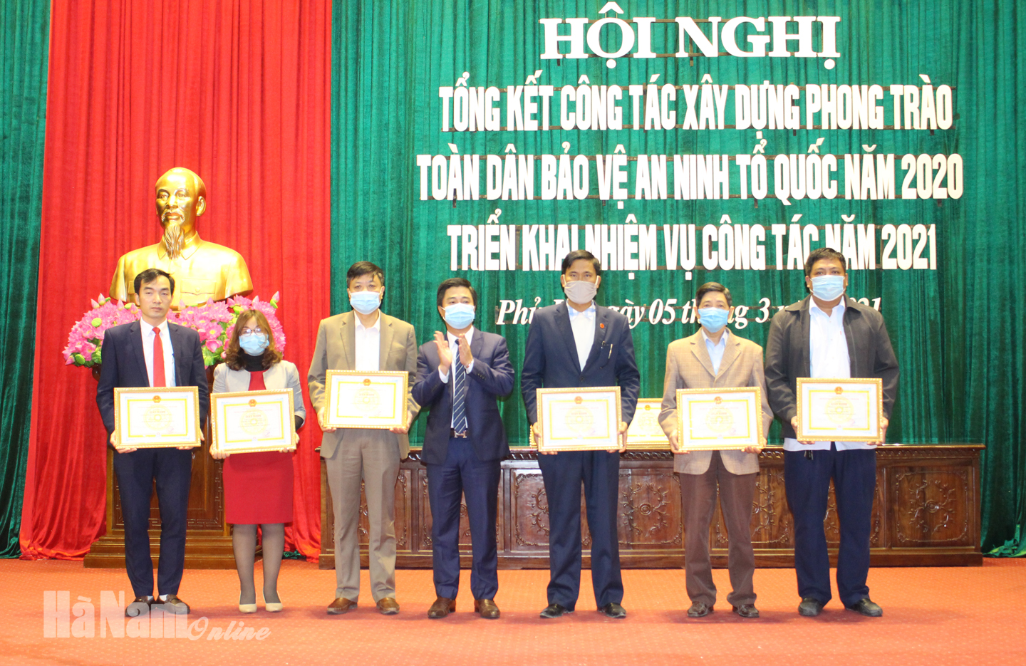 Thành phố Phủ Lý tổng kết phong trào toàn dân bảo vệ an ninh Tổ quốc