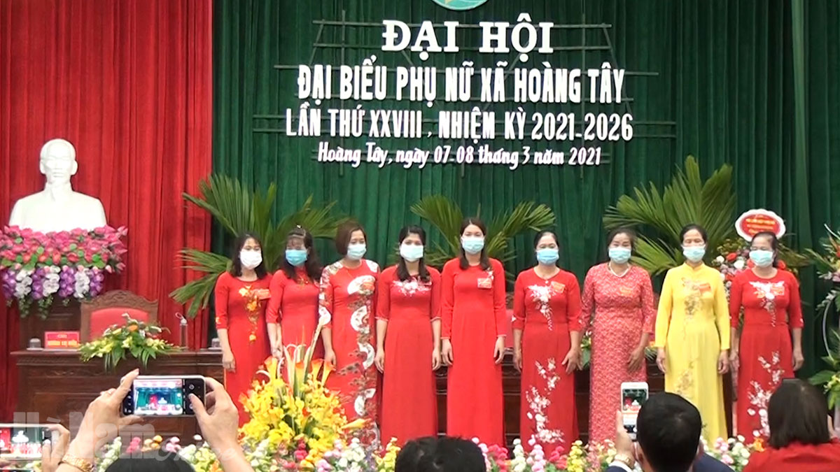 Đại hội đại biểu Hội LHPN xã Hoàng Tây nhiệm kỳ 2021- 2026