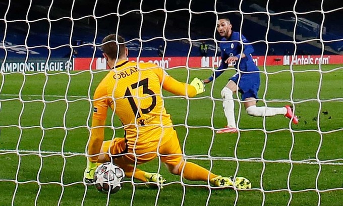 Chelsea loại Atletico khỏi Champions League