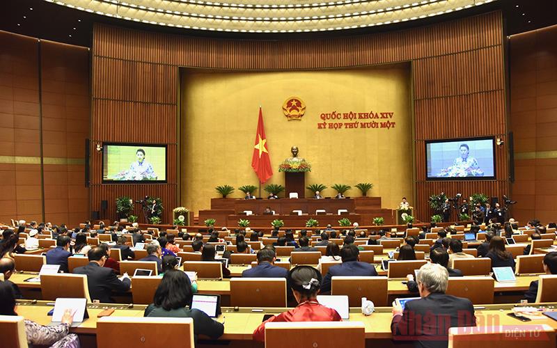 Thông cáo số 1 kỳ họp thứ 11, Quốc hội khóa XIV