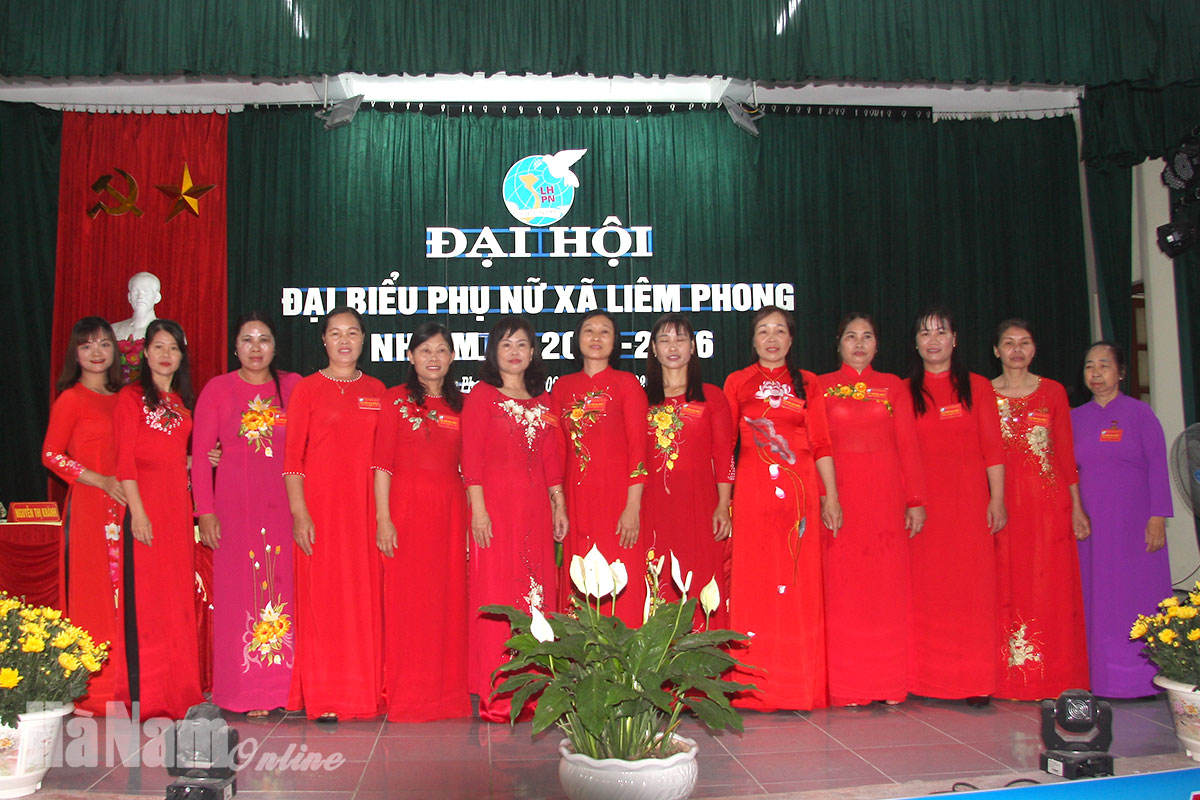 Đại hội đại biểu Hội LHPN xã Liêm Phong nhiệm kỳ 2021 - 2026