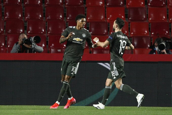 Man Utd đặt một chân vào bán kết Europa League
