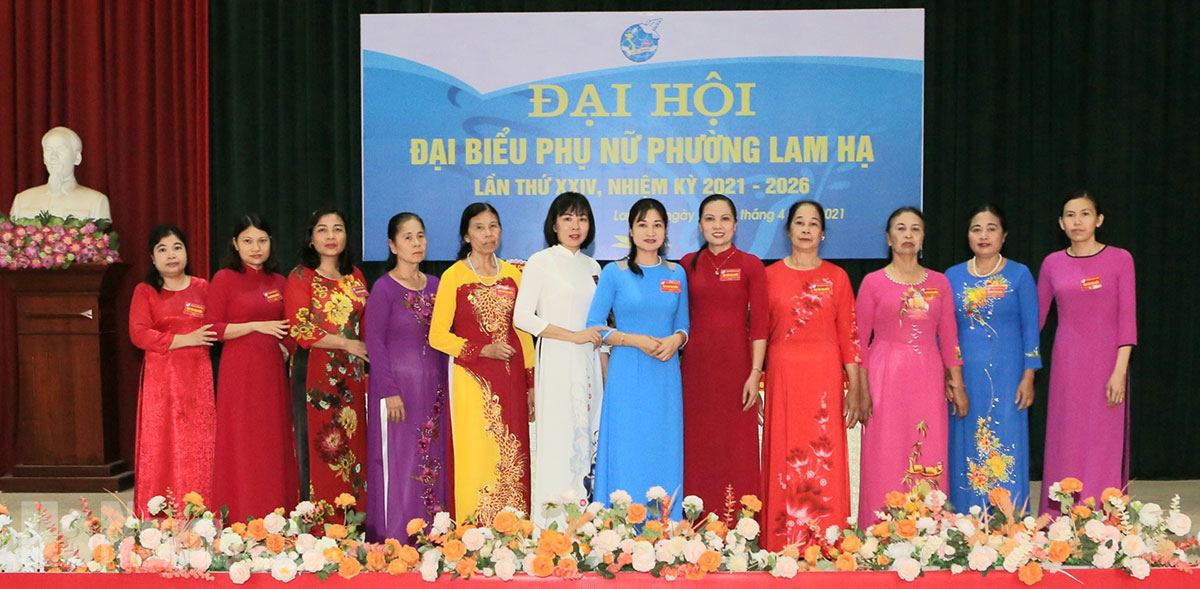 Đại hội Đại biểu Hội LHPN phường Lam Hạ lần thứ XXIV, nhiệm kỳ 2021- 2026
