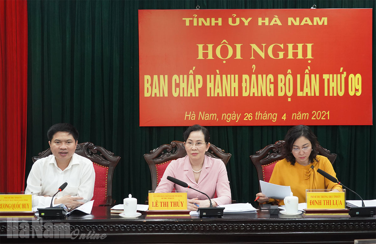 BCH Đảng bộ tỉnh triển khai nhiệm vụ trọng tâm công tác quý II