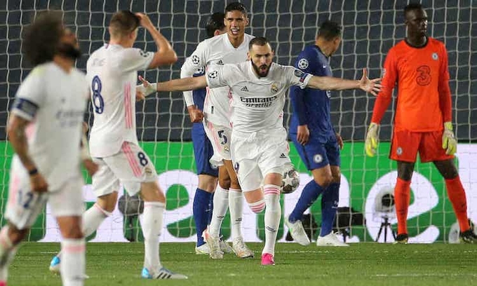 Chelsea hoà trên sân Real