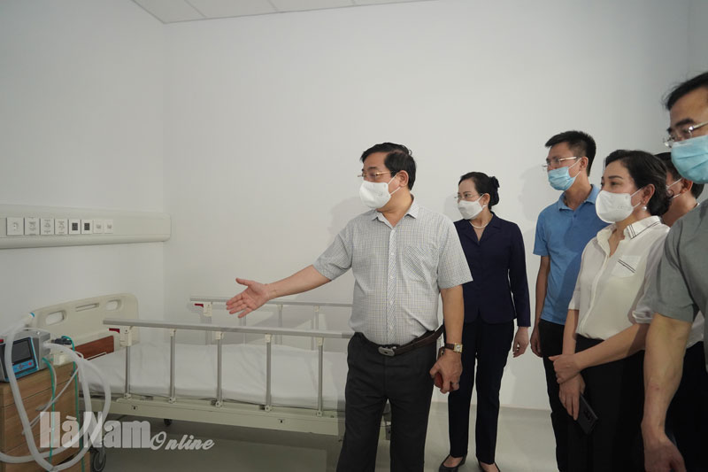 Bệnh viện dã chiến tại BV Bạch Mai cơ sở Hà Nam sẵn sàng tiếp nhận điều trị bệnh nhân