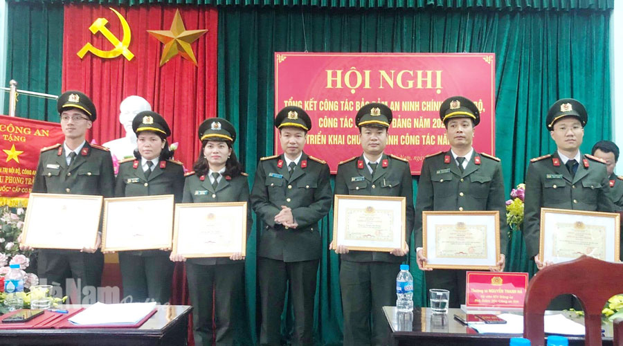 63 năm truyền thống vẻ vang Lực lượng An ninh chính trị nội bộ Công an tỉnh Hà Nam