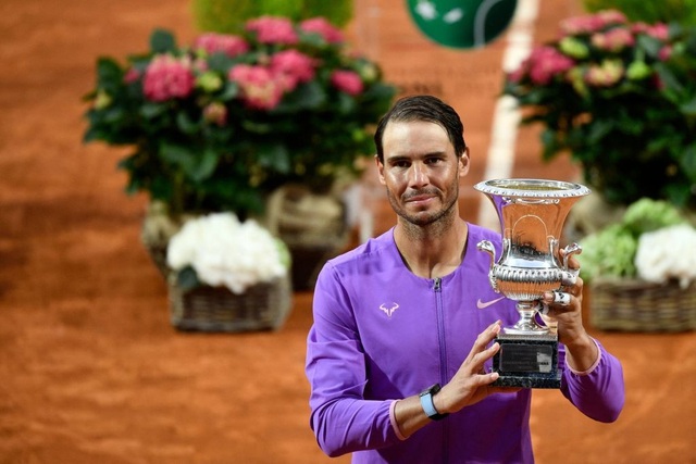 Đánh bại Djokovic, Nadal lần thứ 10 vô địch Italian Open