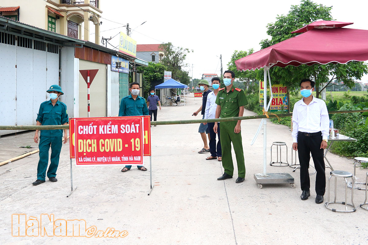 Sáng 17/5: Ghi nhận thêm 5 ca dương tính với SARS-CoV-2 ở ổ dịch thôn Phú Đa, xã Công Lý